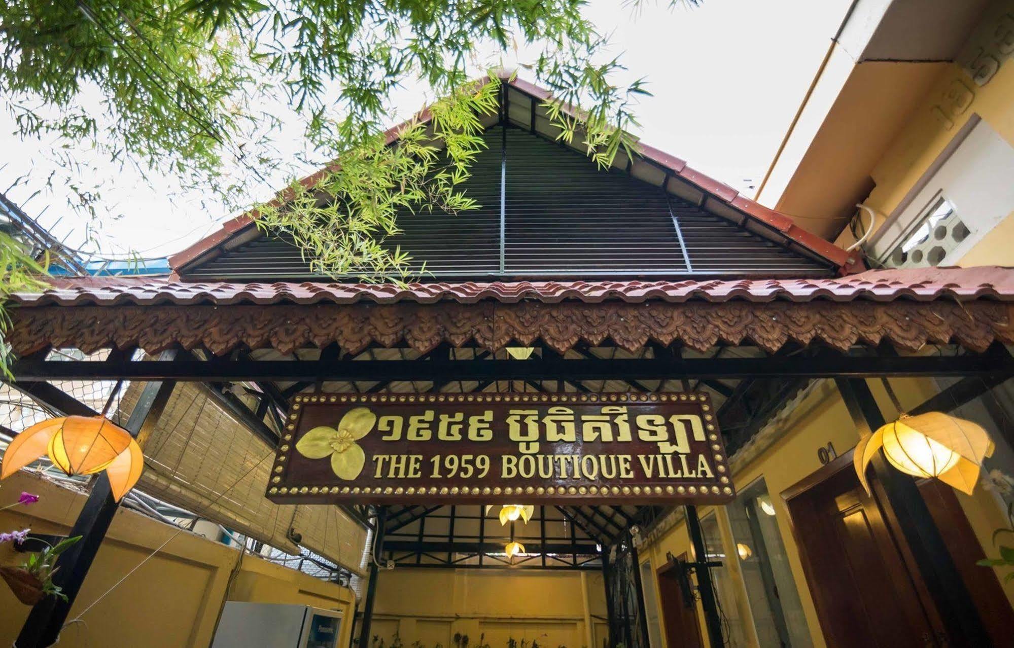 The 1959 Boutique Villa Пном Пен Екстериор снимка